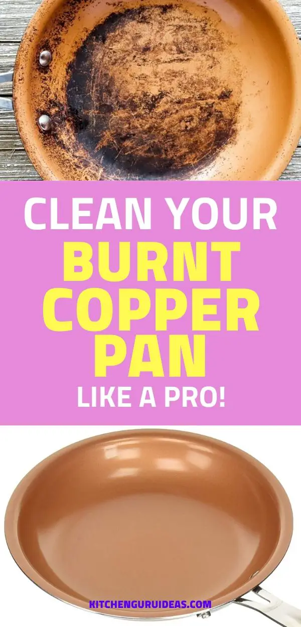 How To Clean A Burnt Copper Bottom Pan 