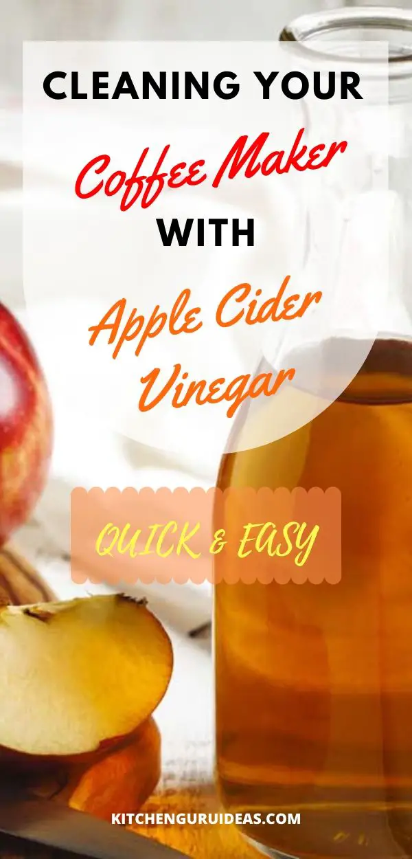 The Truth Behind Cleaning Your Coffee Maker With Apple Cider Vinegar