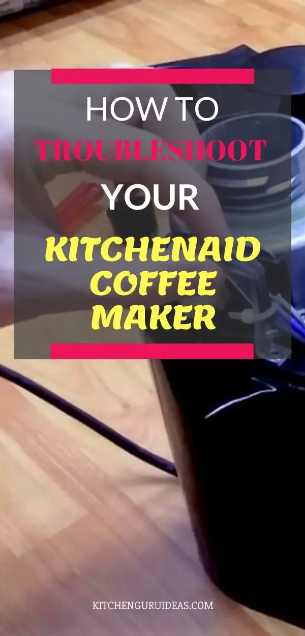 5 Tips for Troubleshooting your KitchenAid Coffee Maker