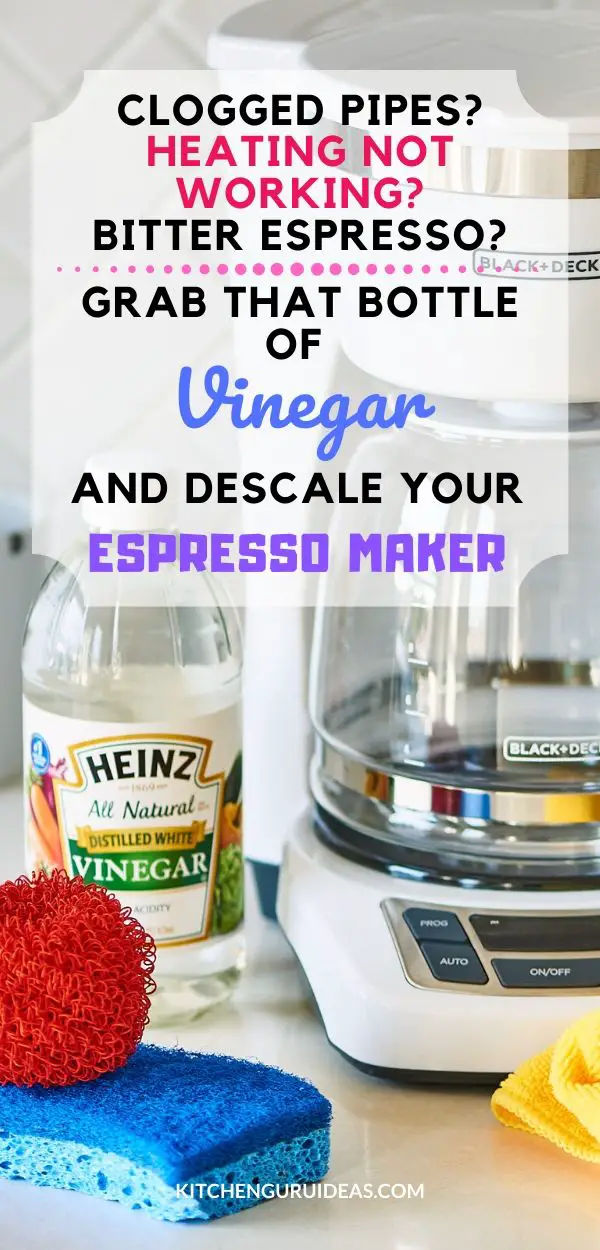Descale Your Espresso Machine With Vinegar In 6 Quick Steps