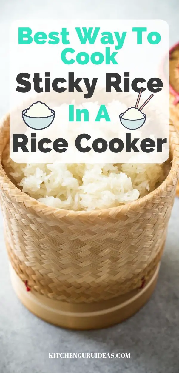 How To Cook Sticky Rice In A Rice Cooker