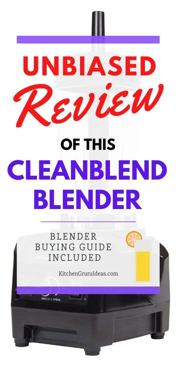 Cleanblend Blender Review