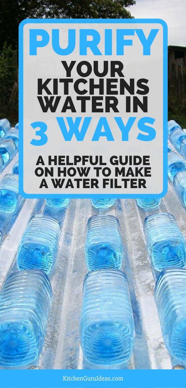 How To Make A Water Filter