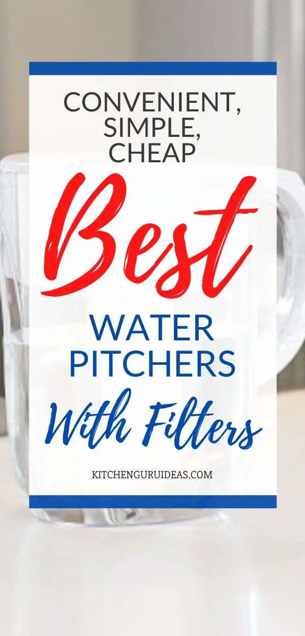 best water filter pitcher