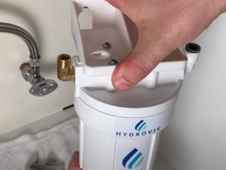 installing under sink water filter