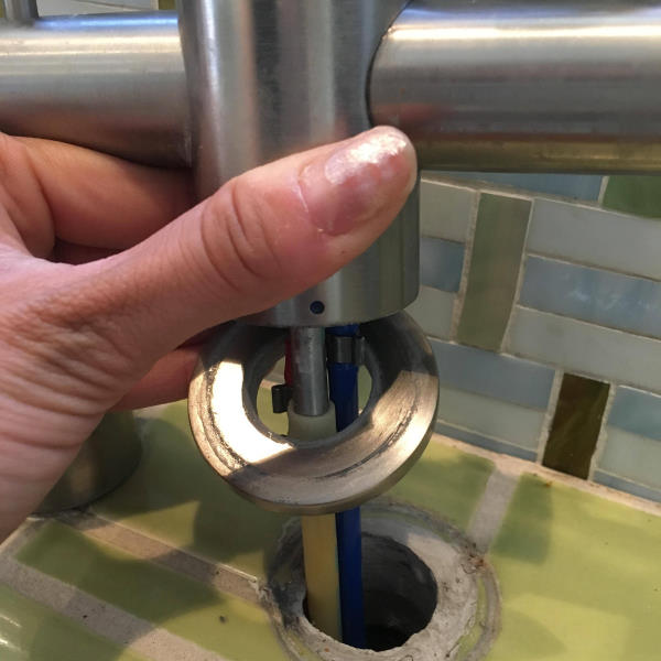 broken faucet