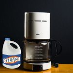coffee maker bleach