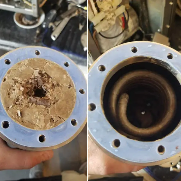 scale buildup in espresso machine