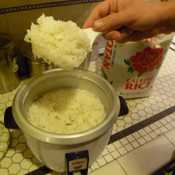sticky rice in rice cooker