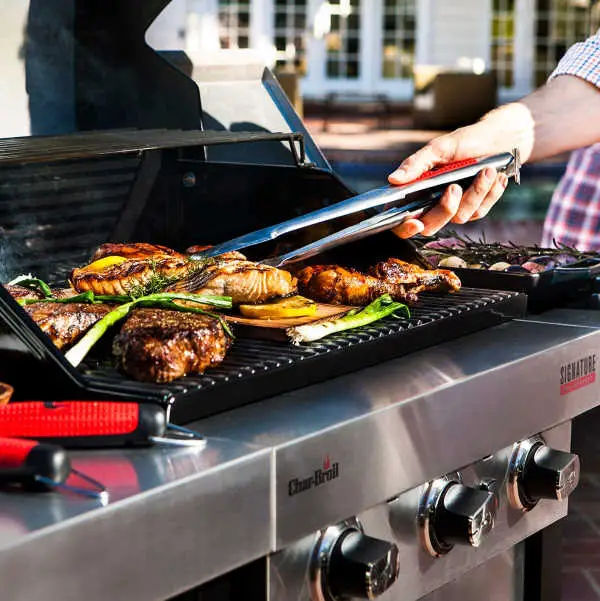 cooking on infrared grill