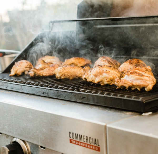cooking chicken on tru infrared grill