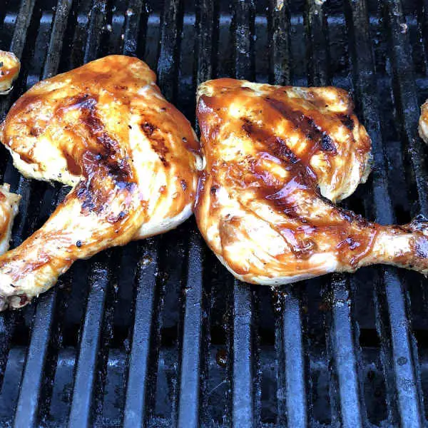 infrared grilled chicken legs