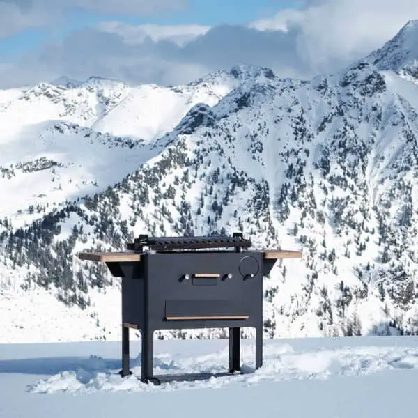 grilling in the mountains