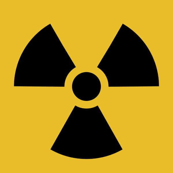 radiation warning symbol