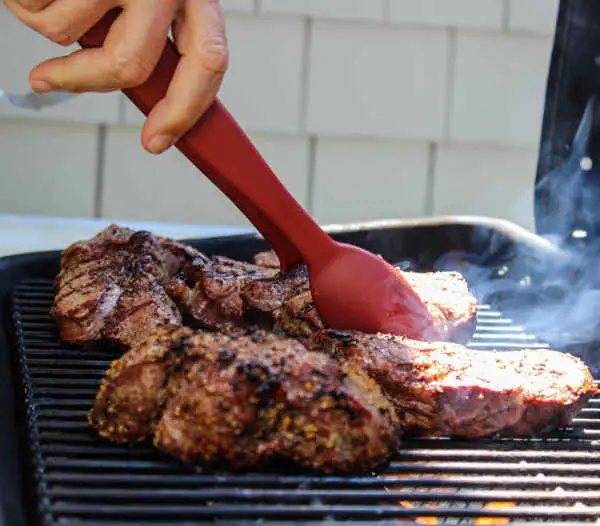 cooking on a gas grill for the first time