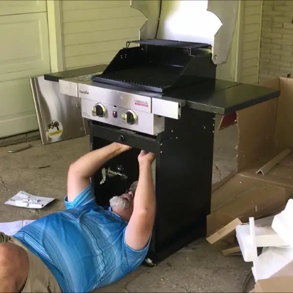 assembling infrared grill