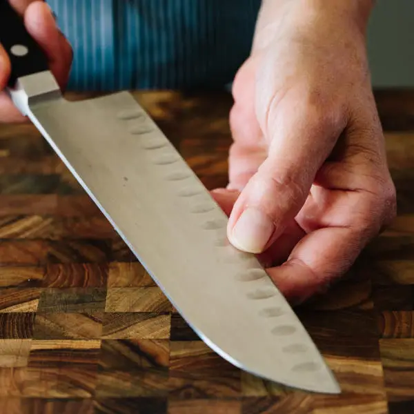 sharpness test knife