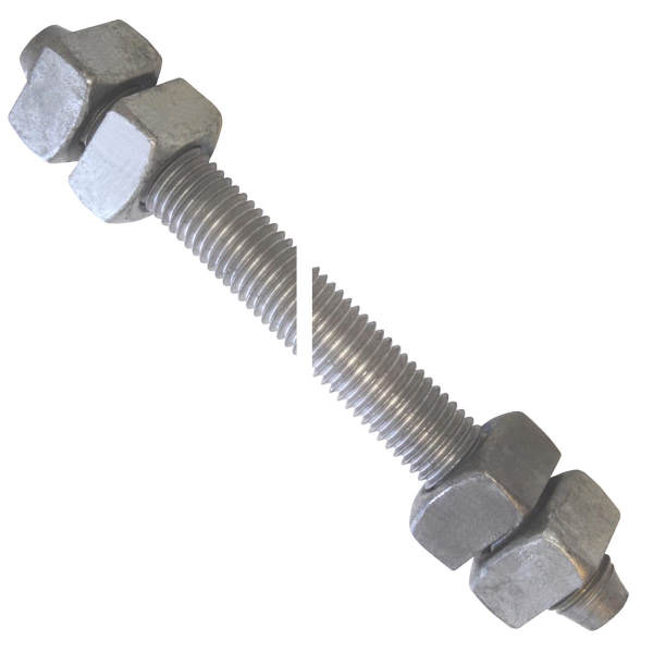 bolt with double nut