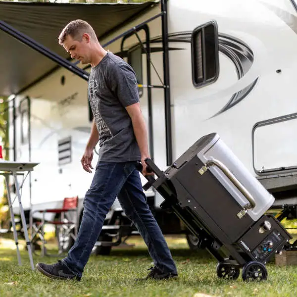 camp chef portable pellet grill