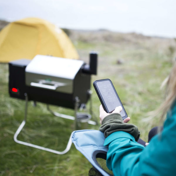 connecting phone to pellet grill