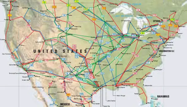 united states pipelines map