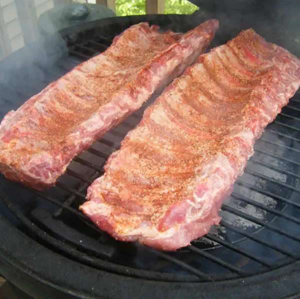 charcoal grill ribs