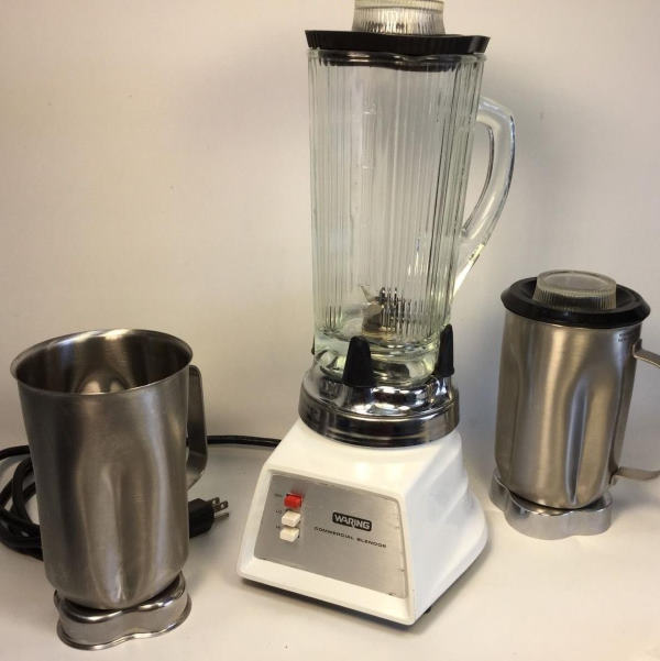 glass blender with metal pitchers