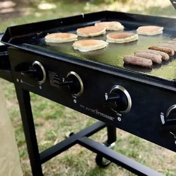 cooking on cast iron griddle