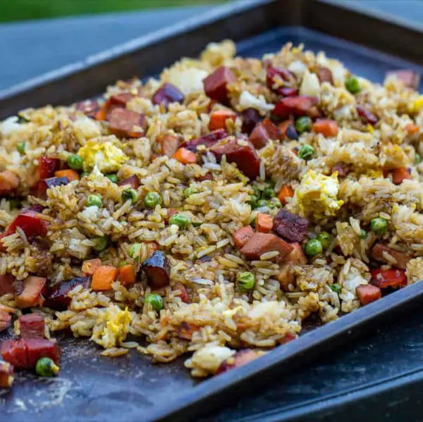 griddle pork fried rice