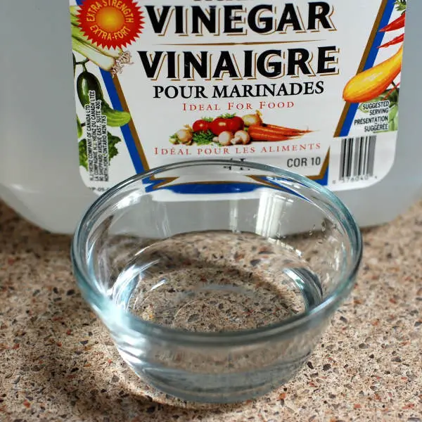 white vinegar